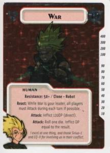 War - FOIL - Challenge - HumAliens CCG - Bild 1 von 1