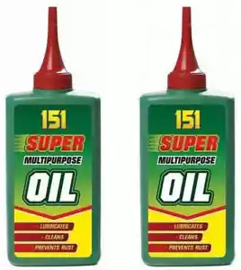 2 x 100ml Super Multipurpose Oil 151 Prevents Rust Lubricates Cleans 3 in 1 - Picture 1 of 3