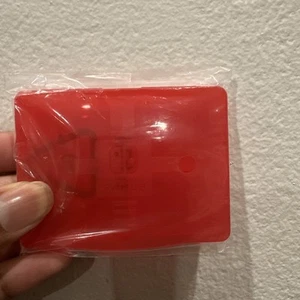 Official Nintendo Switch Case 4 Game Cartridge Holder Red + MicroSD Card Case 🔥 - Picture 1 of 3
