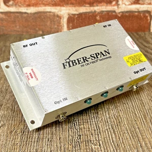 Fiber-Span AC231-1.3 RF on Fiber Transceiver, RF/Fiber In-Out, RS232, Working - Picture 1 of 6