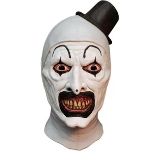 Trick or Treat Studios Art The Clown Terrifier Latex Mask Halloween Fancy Dress - Picture 1 of 1
