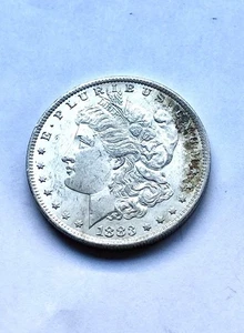 1883 O Morgan Silber Dollar 1 Dollar Münze Stempelglanz Details - Bild 1 von 5