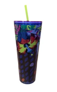 Starbucks Limited Edition Neon Tropical Tumbler mit Strohhalm - Bild 1 von 5