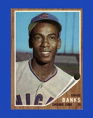 1962 Topps Set-Break # 25 Ernie Banks NR-MINT *GMCARDS* - Image 1 of 2