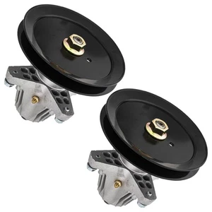 Paquete de 2 conjuntos de husillo para cubierta Troy-Bilt 46" 918-04865A 918-0865A - Imagen 1 de 5