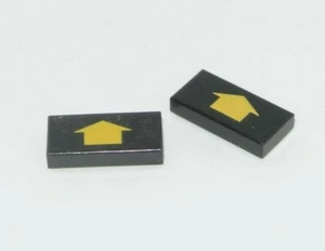 LEGO Espace : 2x Plaque tuile 1 x 2 Flèche - Réf 3069bp21 - Set 6982 6991 6949 - Imagen 1 de 1