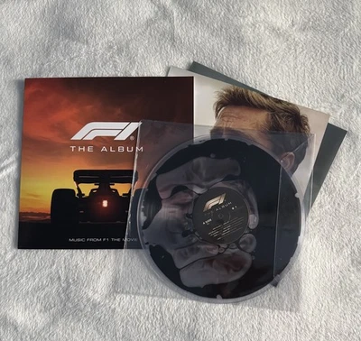 🔥 F1 The Movie Vinyl soundtrack Oil Liquid Filled LP Blood Records Bad World 🔥 - Image 1 of 4