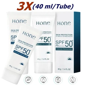 Protector solar híbrido de protección de la piel 3 unidades FPS50 PA++++ nutre la luz no pegajosa - Imagen 1 de 6