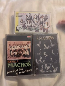 3 CASSETTES-BANDA MACHOS-MCM/FONOVISA-BUEN ESTADO - Picture 1 of 1