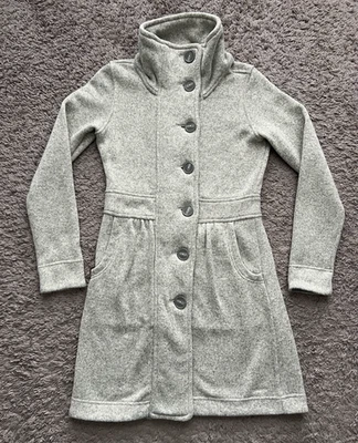 Abrigo Suéter Patagonia Better Para Mujer XS Gris Abotonado Simulado Cuello Bolsillos Foto 1 de 4