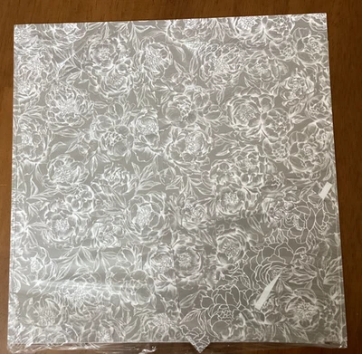 Stampin Up PEONY GARDEN Designer Series Paper DSP 12 x 12 Retired 10 Full Sheets - Image 1 of 4