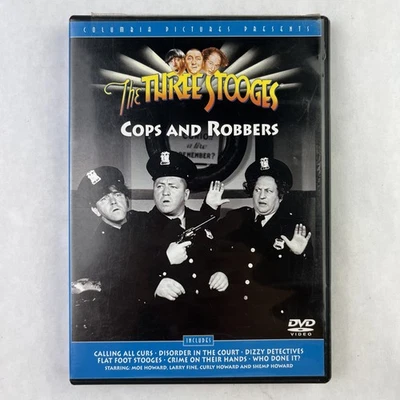 The Three Stooges - Cops and Robbers (DVD, 2002) Foto 1 de 4