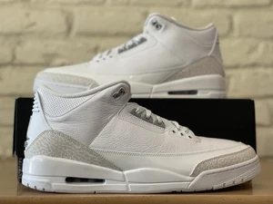 Nike Air Jordan 3 Retro Schuhe Pure Money Weiß CT8532-111 Herren Größe 17 Neu - Bild 1 von 12