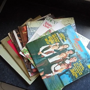 8 Christmas LPs g-VG Carols The Partridge Family Cornish Festival Trinity Boys + - Picture 1 of 5