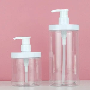 500/1000ml Pump Bottle Dispenser Shower Bottles for Shampoo Conditioner Lotion - Picture 1 of 11