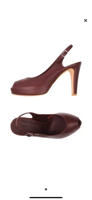 PVP 450€, Zapatos de salón Roberto Del Carlo cuero cejas 39 Foto 1 de 4