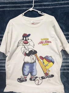 Vintage 1994 Looney Tunes T-Shirt Mens Size XL All STAR - Picture 1 of 4