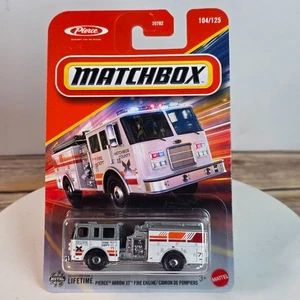 Matchbox Pierce Arrow XT Fire Engine 104/125 Die-Cast Spielzeug - Bild 1 von 18