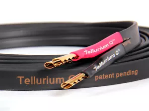TELLURIUM Q BLACK II SPEAKER CABLES | 2 METRE STEREO PAIR | FREE CABLE BURN IN - Picture 1 of 1