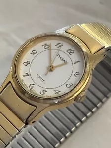 Vintage Pulsar Ladies Quartz Gold V811-0600 Watch - Picture 1 of 8