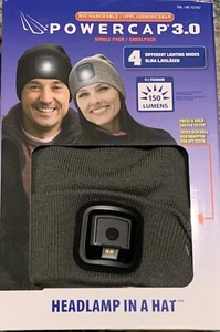 Rechargeable Powercap3.0 Headlamp Light Strickmütze Beanie grau 5063-2-C - Bild 1 von 2