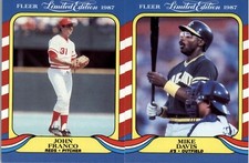 1987 Fleer Limited Edition Baseball Superstars - YOU PICK THE CARD