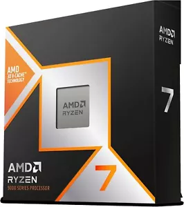 AMD Ryzen 7 9800X3D Processor (Zen 5) 8-Core 5.2GHz Desktop CPU 100-100001084WOF - Picture 1 of 3