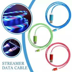 LED 100CM Fast Charge Type C USB Cable Cord For Galaxy S20 S22 S23--- S21 D6W9 - Picture 1 of 30