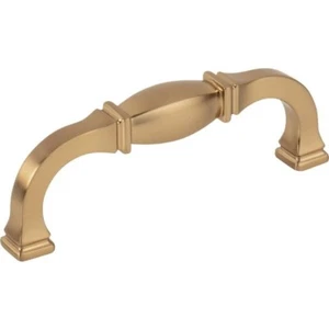 (10)-Jeffrey Alexander Audrey 4-1/4 In Long Satin Bronze Cabinet Pull 278-96SBZ - Picture 1 of 1