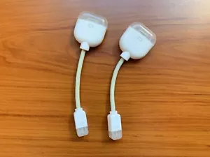 2-Pack Genuine Apple Mini VGA-to-VGA Cable Adapter 603-0607 922-4554 - Picture 1 of 5