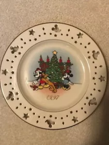 1997 Lenox Disney Mickey & Co. ANNUAL LIMITED EDITION TRIMMING TRIO PLATE - Bild 1 von 8