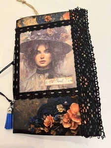 Junk Journal Scrapbook Handarbeit Unikat Geschenk Tagebuch DIY Valentinstag - Bild 1 von 10