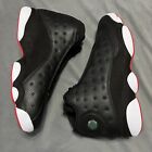 Nike Air Jordan 13 Retro 'Playoffs' Black White Sneakers 414571-062 Bred Size 17
