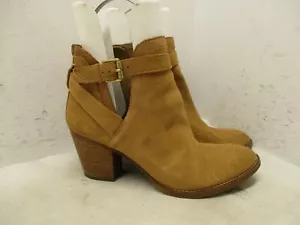 Sam Edelman Maurine Booties Womens Brown Suede Ankle Zip Size 8.5 M - Picture 1 of 14