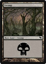 SWAMP #292 Shadowmoor MTG Magic the Gathering Cards DJMagic