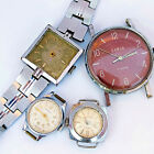 Zaria Uhrensammlung UdSSR alt selten Vintage sowjetisch-russische Armbanduhr Zarja alt
