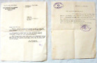 Judaika 2 listy lokalnej organizacji syjonistycznej do S. Fischela Strasburga 1935