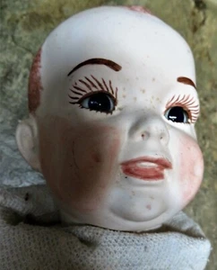 ANTIQUE K R H GERMANY 562-12 BISQUE REPRODUCTION BOY DOLL JOINTED 21" GLASS EYES - Picture 1 of 12