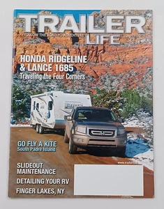Trailer Life Magazine April 2011 Wind Cave South Padre Island Lance Trailer - Imagen 1 de 5