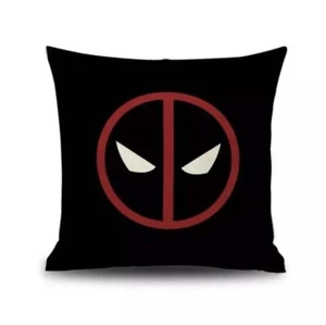 DEADPOOL Cushion Cover 45 X 45 Pillow Case NEW Home Decor Gift Kids Bedroom - Picture 1 of 3