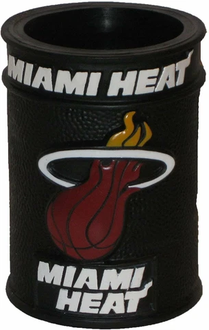 Miami Heat 3-D Plastic Can Cooler Cover