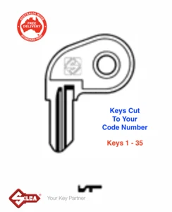 Llaves Johnson/Evinrude suministradas al número de código-Pollak serie 73-llaves de barco - Imagen 1 de 4