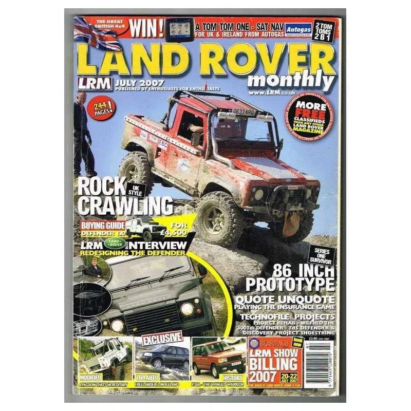 Land Rover Monthly Magazine No.108 July 2007 mbox2062 Rock Crawling - Image 1 of 1