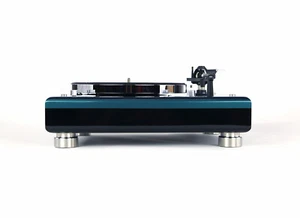 Platine Thorens Rénovée TD146 Ou TD160 MKII Petrol Vert - Photo 1/12