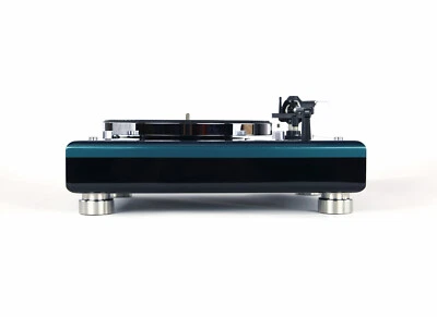 Platine Thorens Rénovée TD146 Ou TD160 MKII Petrol Vert - Photo 1/4