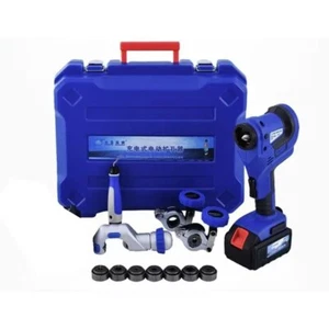 18V Cordless Electric Flaring Tool Kit CT-E800AL with Scraper for 1/4'~3/4" - Picture 1 of 12