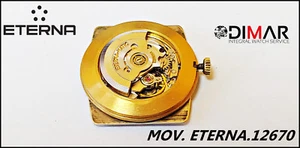 Movement ETERNA-MATIC.12670. Diameter Sphere 26X23mm, Corona Original - Picture 1 of 3