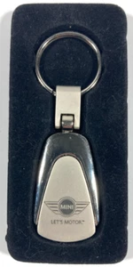 Mini Cooper BMW Portland Oregon Car Dealer Metal Keyring Keychain Lets Motor - Picture 1 of 2