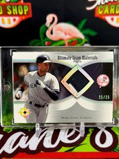 2007 Upper Deck Ultimate Collection Derek Jeter Patch /25 Team Materials #UTM-DJ