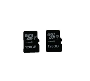 (LOT OF 2) Micro SDXC 128GB SD Card 128GB Class 10 UHS-1 - Picture 1 of 1